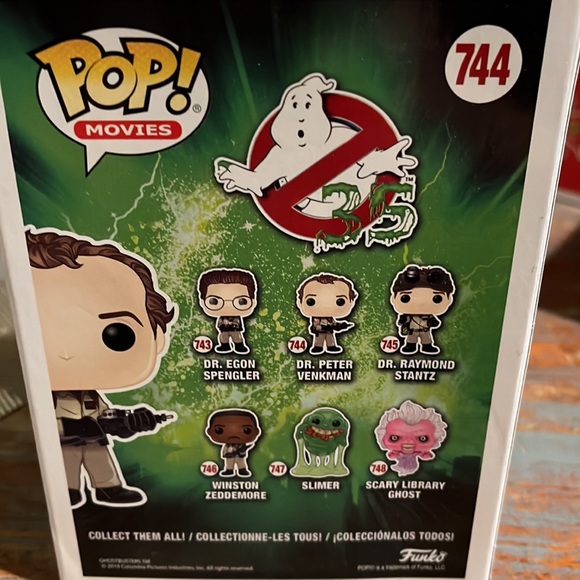 Pop figure number 744 Dr. Peter venkman Ghostbusters - Picture 2 of 3